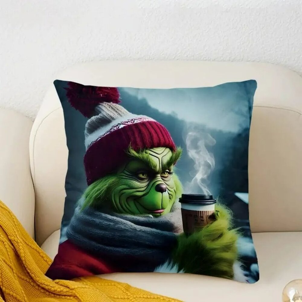 NWT - The Grinch Throw Pillow